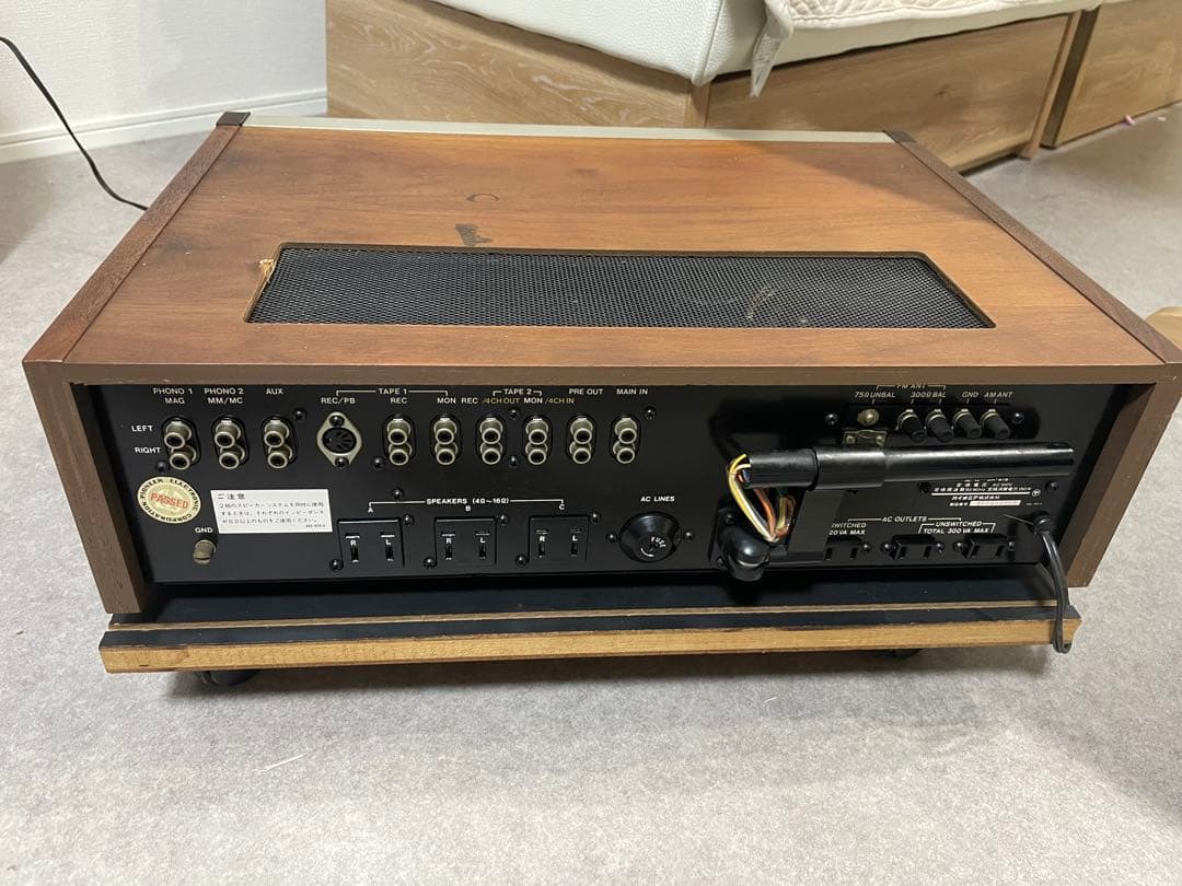 珍しいPioneer SX-818ステレオレシーバー - メルカリ