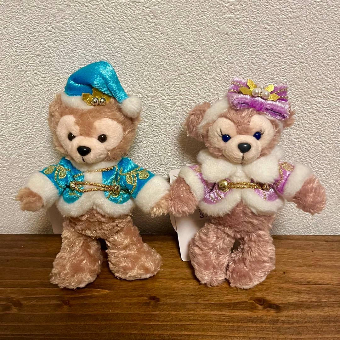 新品未使用】ダッフィー＆シェリーメイ 2019年クリスマス ぬいぐるみ