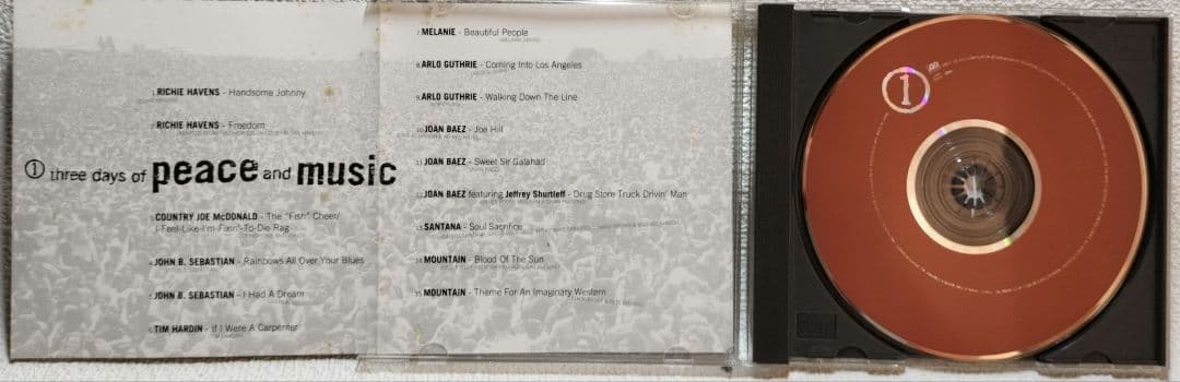 『ウッドストック２５周年コレクション〜平和と音楽の日々〜』（４枚組）《中古品》