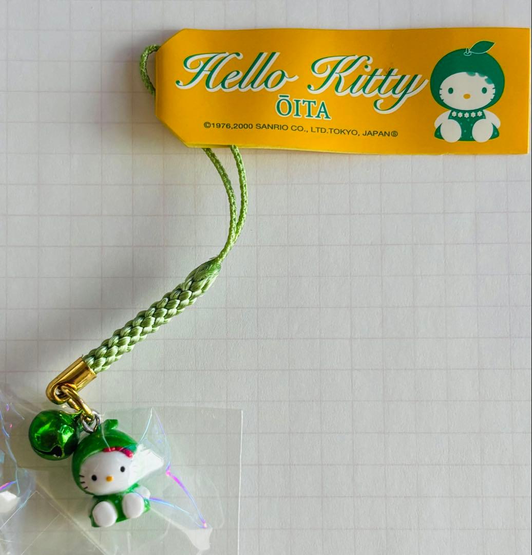 サンリオハローキティ ご当地根付けストラップ 大分限定 がぼすキティ