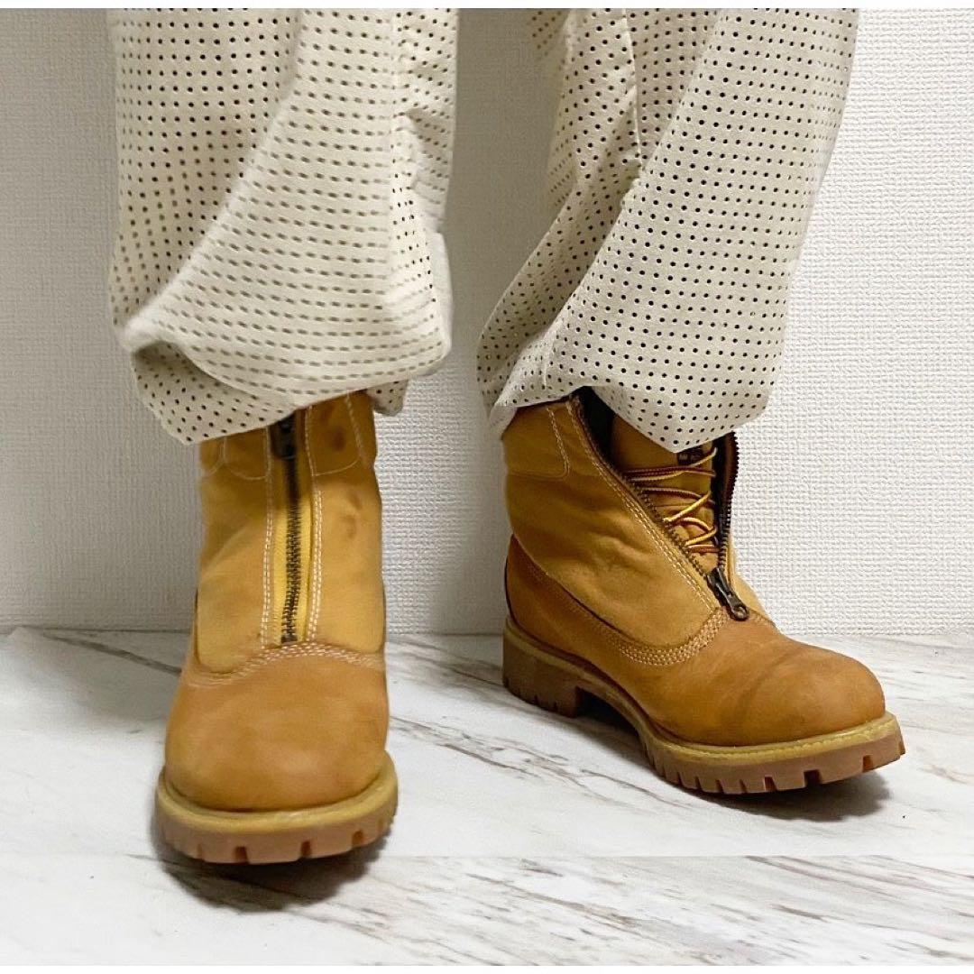 00s timberland × woolrich センタージップ ブーツ - メルカリ