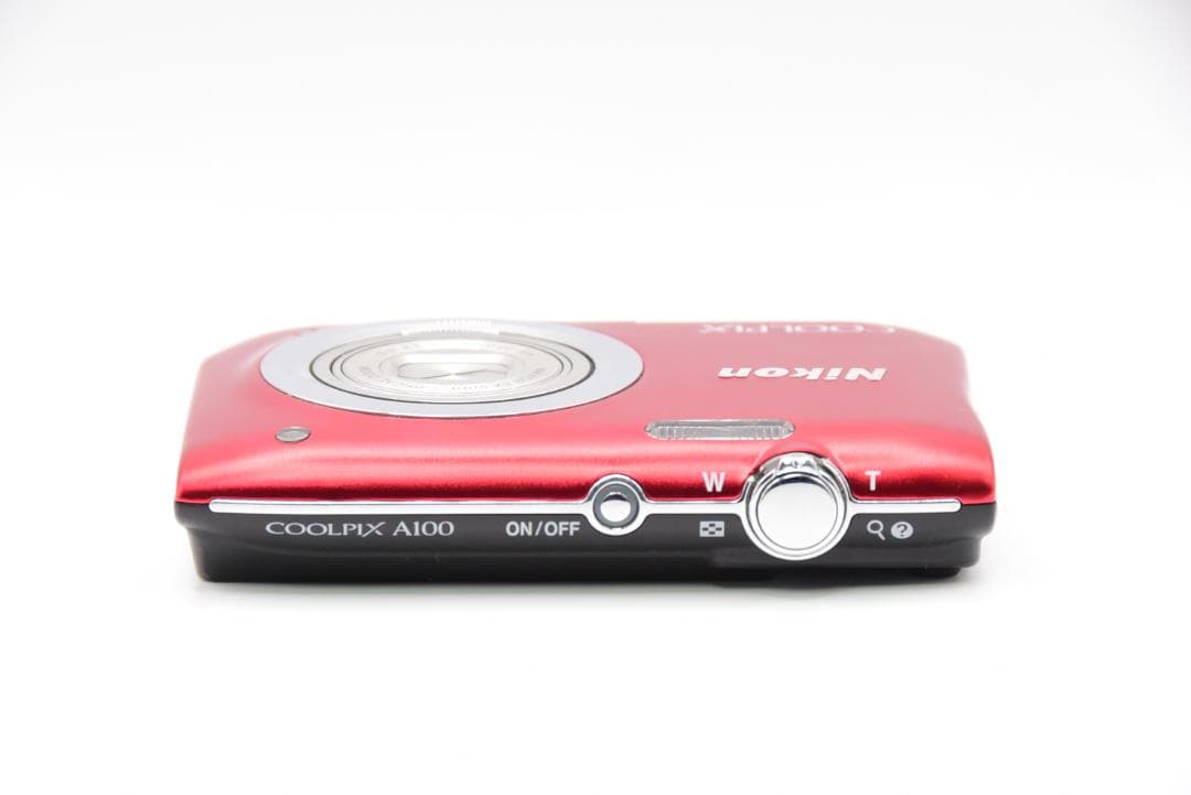 ■ 美品 ■ ニコン Nikon COOLPIX A100 レッド《動作OK》