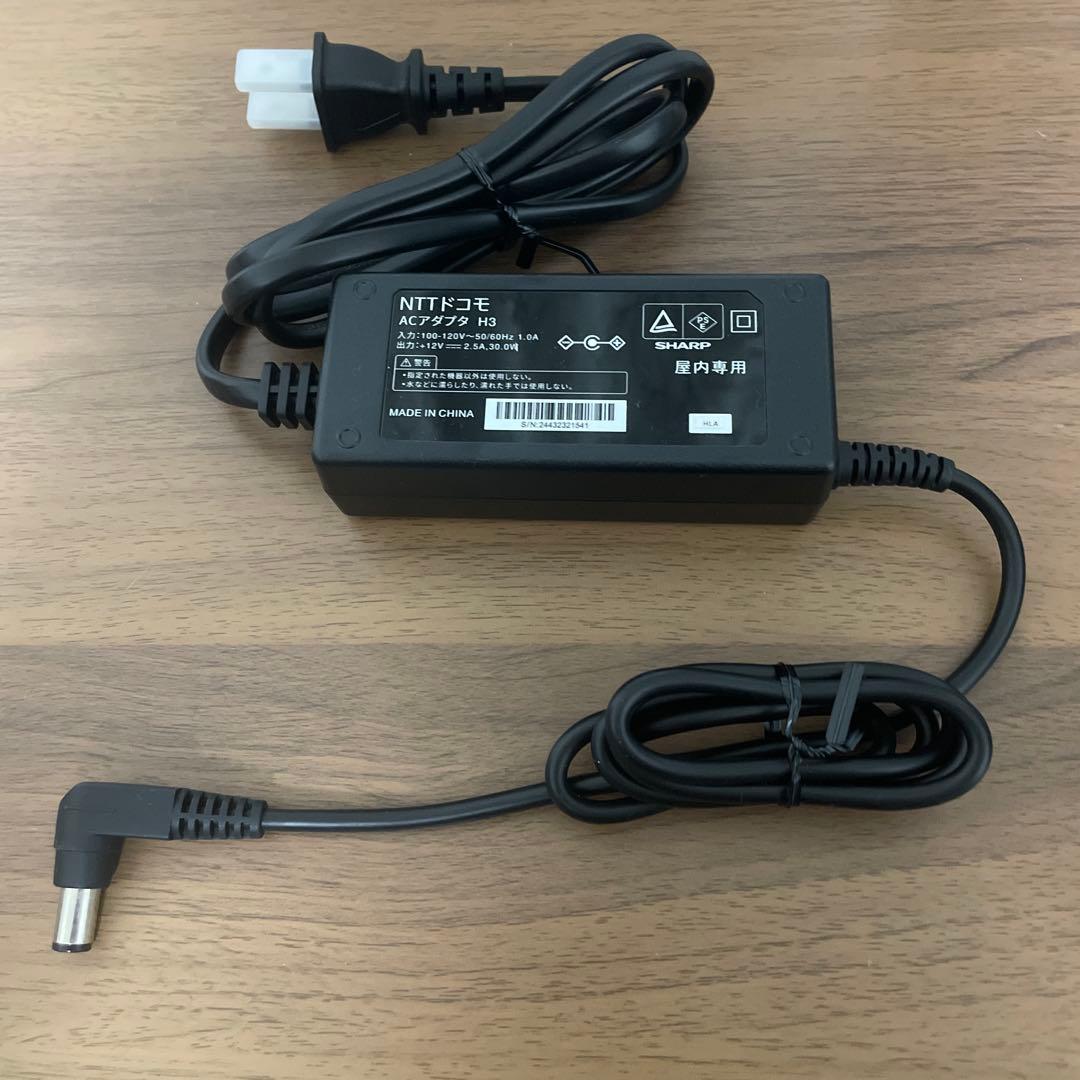 docomo home 5G HR02 ACアダプター H3 12V 2.5A - メルカリ