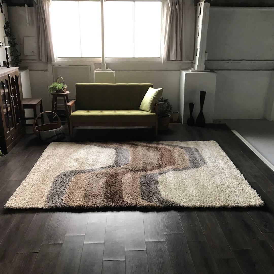 ラグ ラグマット 159x229cm カーペット 絨毯 ウィルトン織 シャギー 楽天市場】ウィルトン織シャギーラグ ケジャ 160x235 ウィルトン織