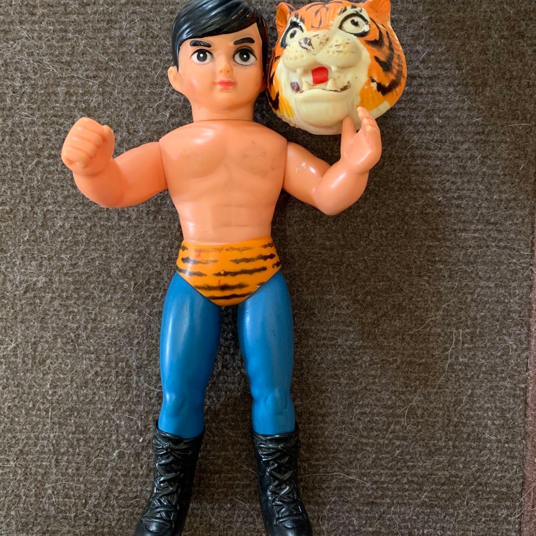 昭和時代のタイガーマスク ソフビ 梶原一騎 - メルカリ