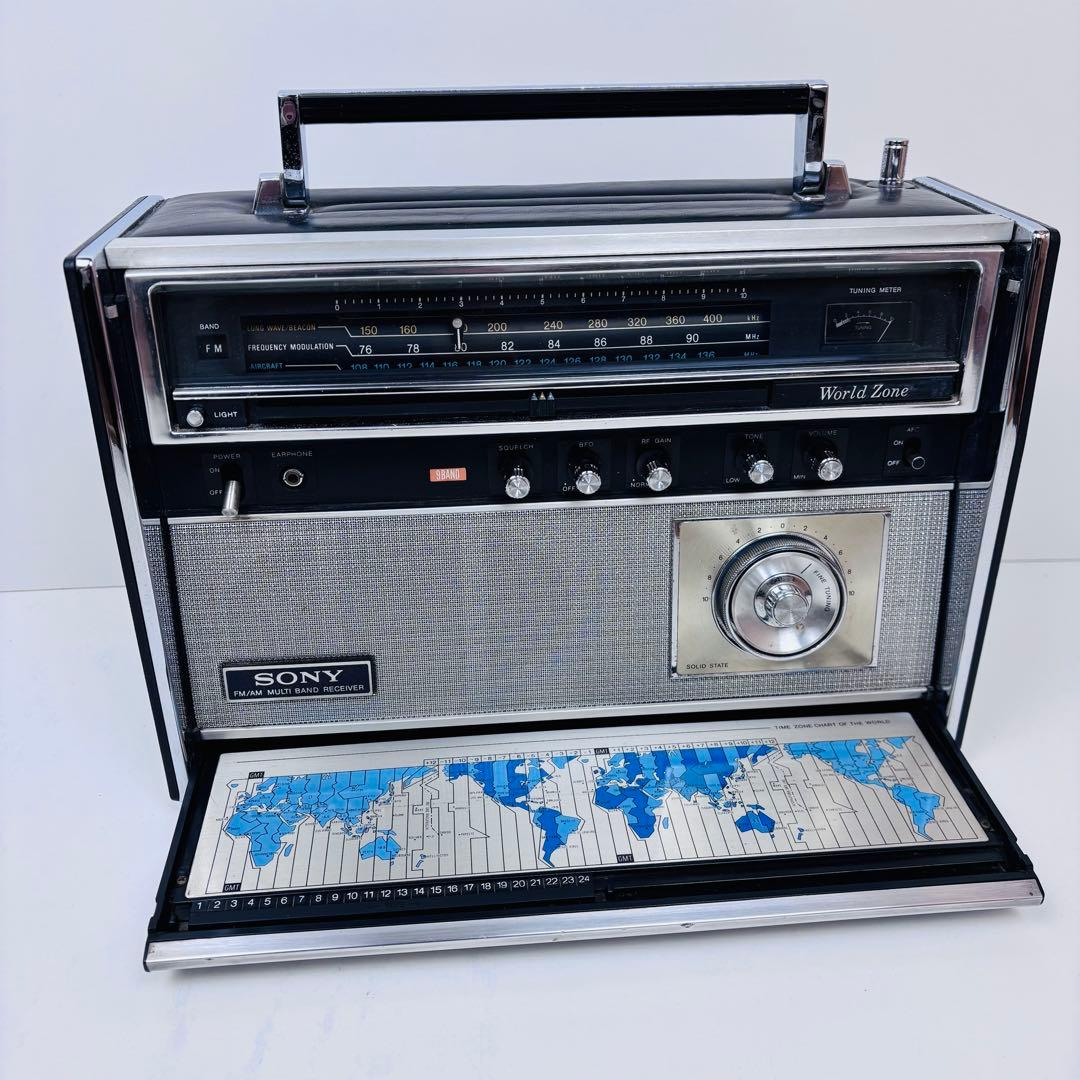 【超希少】SONY マルチバンドレシーバー　CRF-5090 BCLラジオ BCLラジオの修理体験記 ソニーCRF－5090