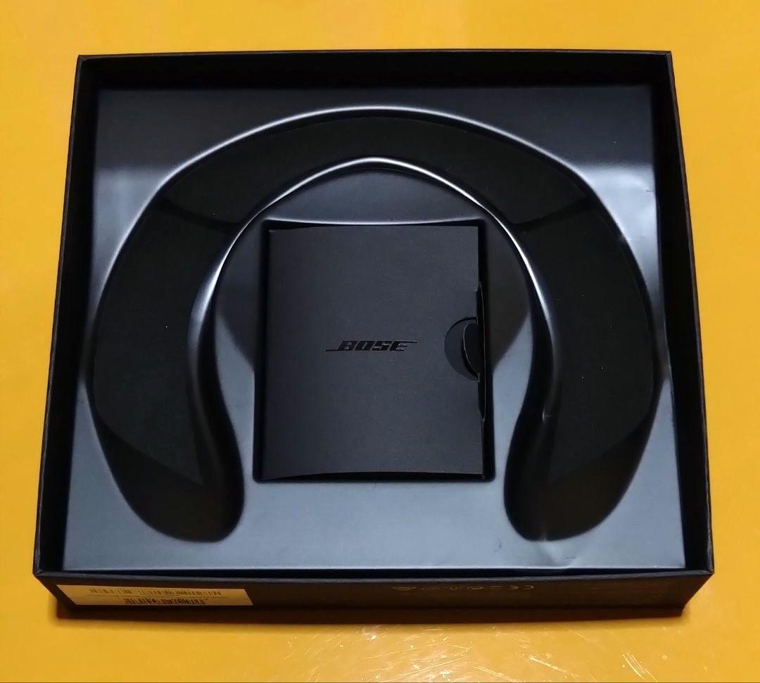 Bose SOUNDWEAR ネックスピーカー ブラック - メルカリ
