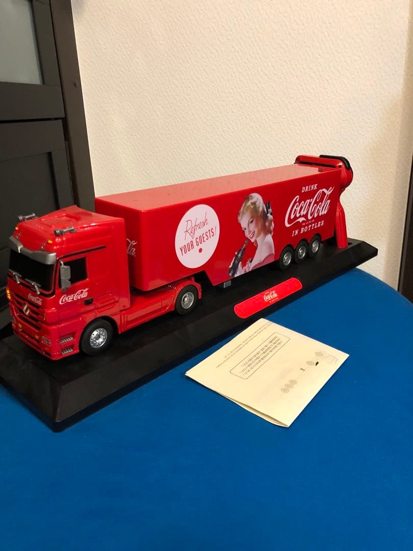 CocaCola 1/32スケール 正規ライセンス コーラトレーラ 動作確認済