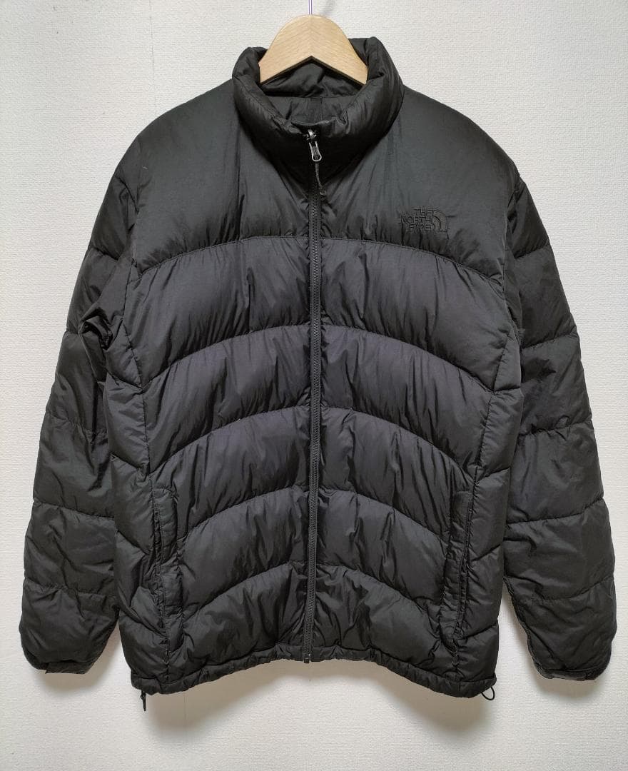 ノースフェイス アコンカグア ジャケット ダウン 黒 XXL ND91832