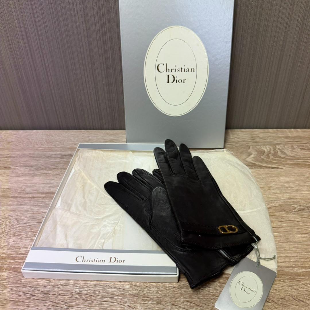 779150/Christian Dior レザー 手袋 グローブ タグ付き - メルカリ
