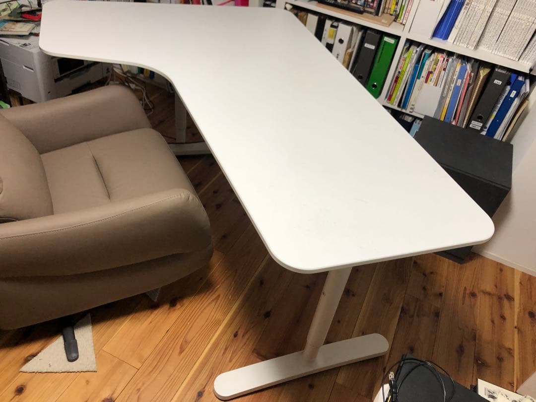 IKEA BAKANT ホワイト L字型テーブル　送料別 楽天市場】IKEA l字デスク（インテリア・寝具・収納）の通販