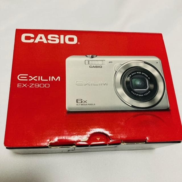 CASIO EXILIM EX-Z900 シルバー デジタルカメラ - メルカリ