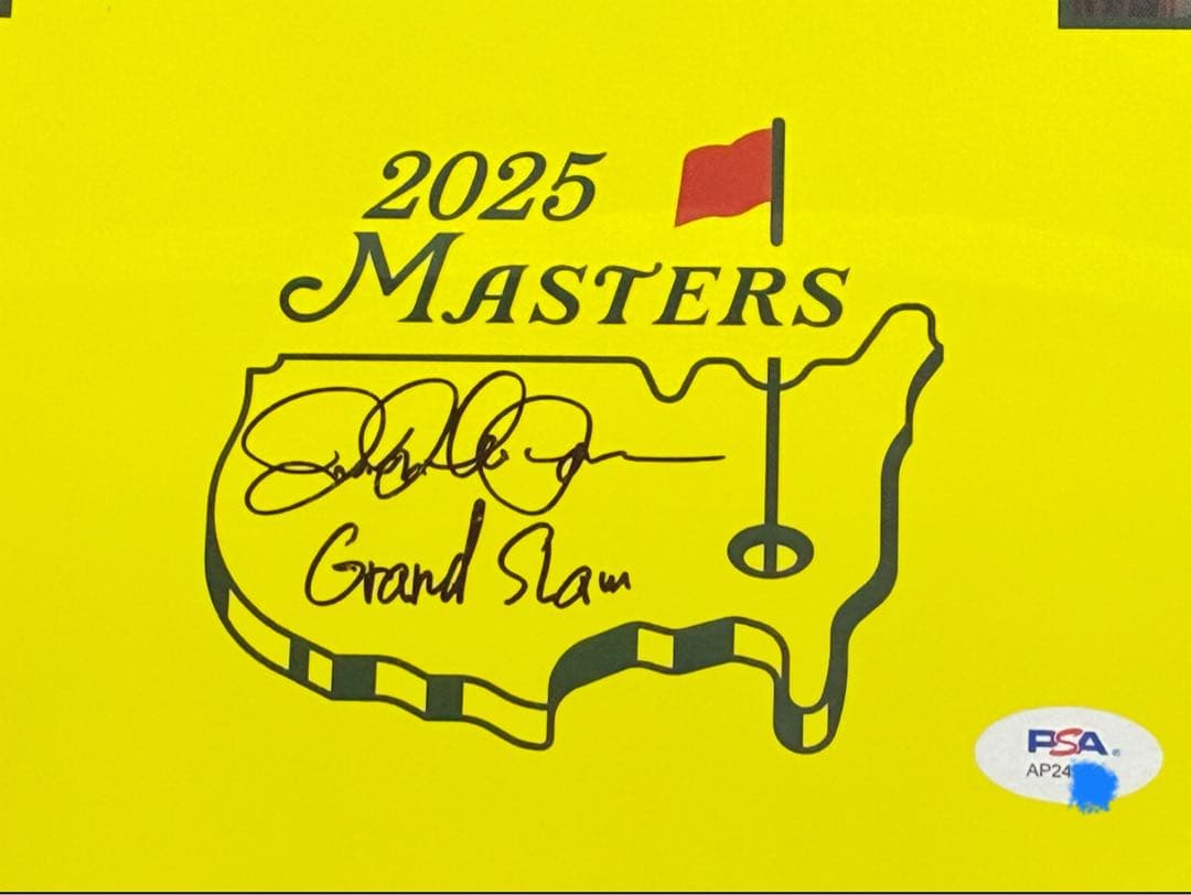 SALE！ローリーマキロイグランドスラム２０２５年マスターズ直筆サイン鑑定書付 Rory mcilroy signed - Etsy 日本