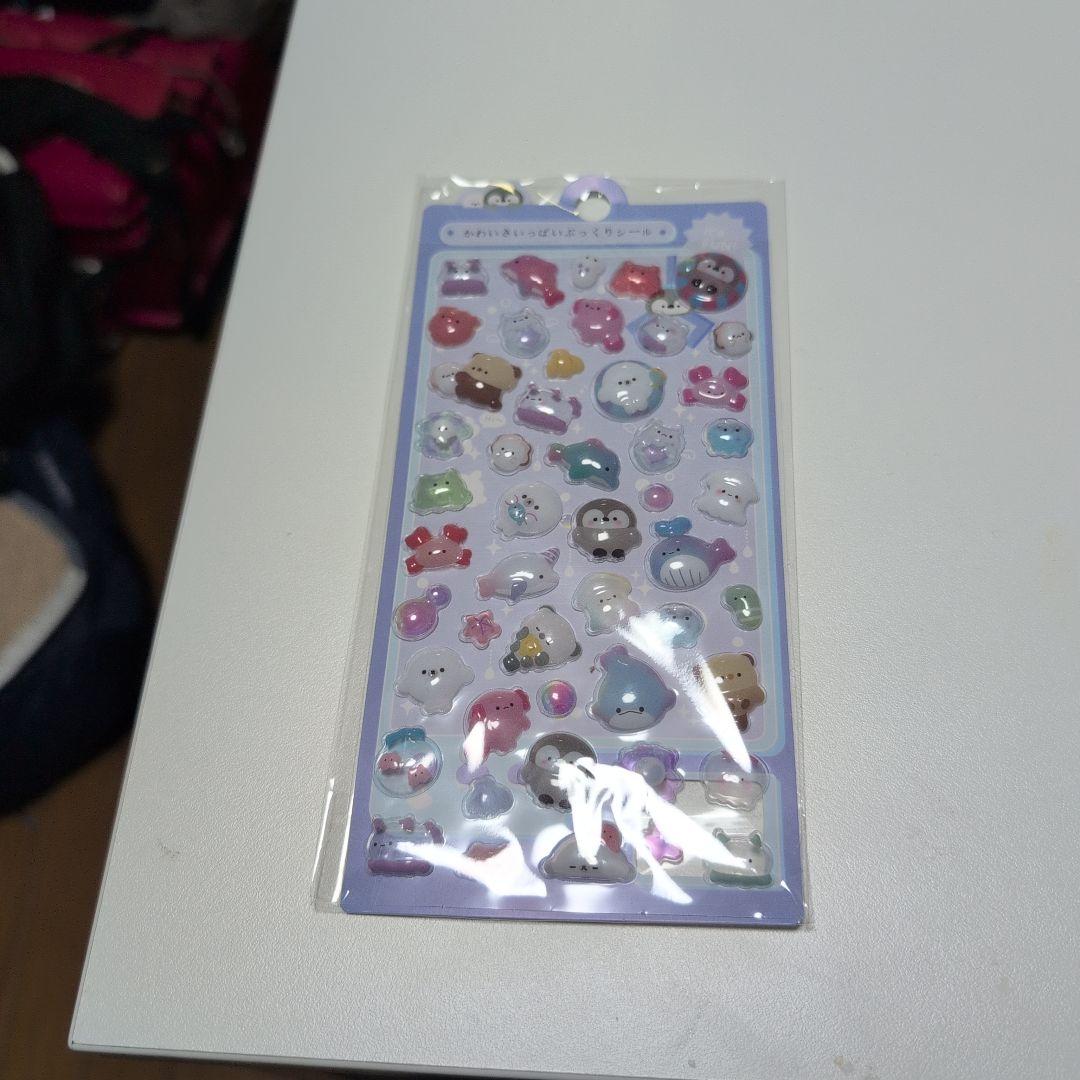 カラフルキャラクターシール10シートセット - メルカリ