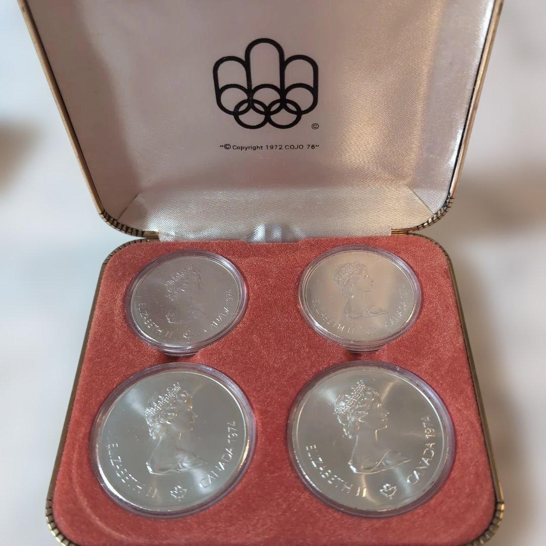 1976年モントリオールオリンピック記念銀貨セット - メルカリ