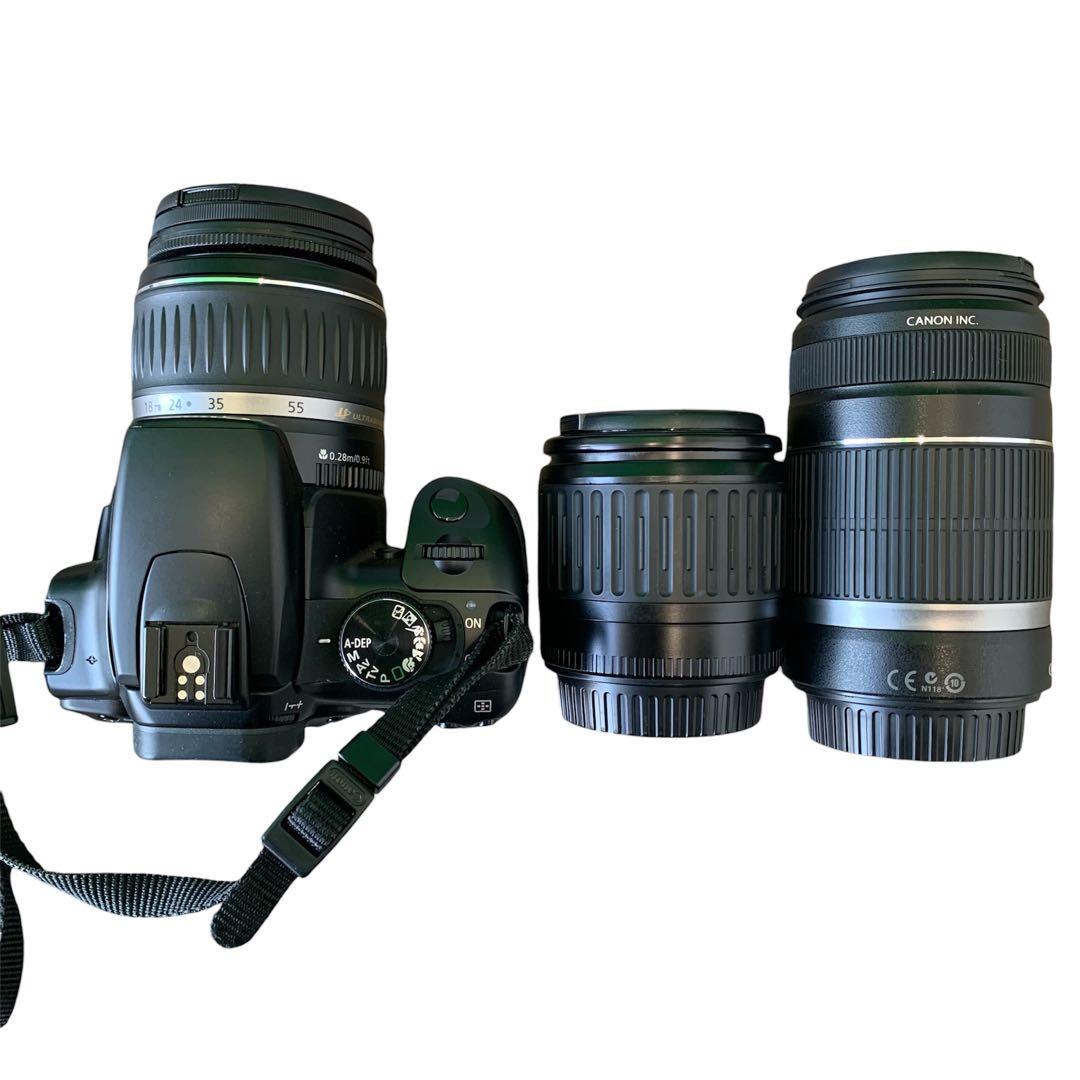 M19056 Canon EOS Kiss Digital X 55-250 - メルカリ