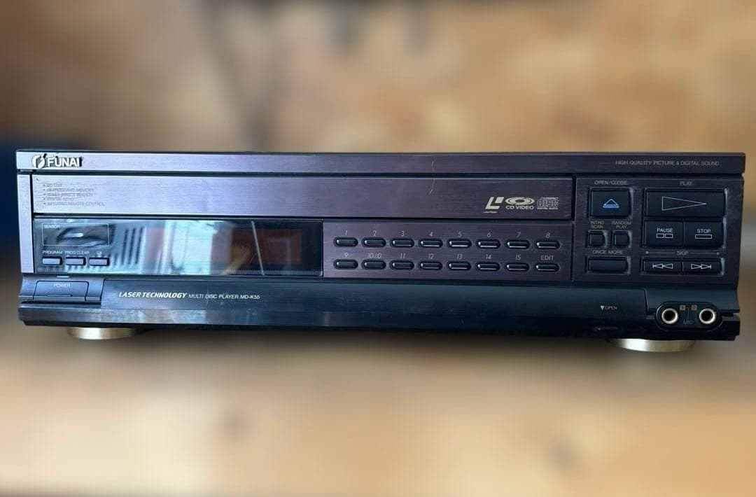 FUNAI MD−K55 レーザーディスクプレーヤー FUNAI MD-K55 マルチディスクプレーヤー - メルカリ