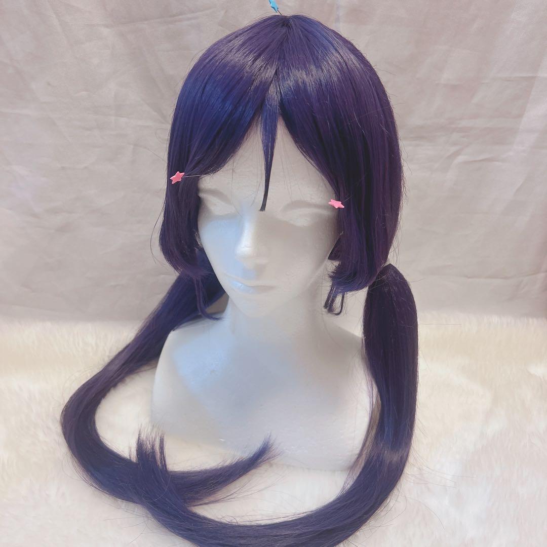 東條希 μ's ラブライブ！ コスプレ ウィッグ ラブライブ! 東條 希 風 ウィッグ ラブライブ 風 ウィッグ | コスプレ