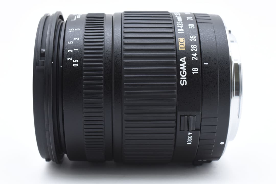 レンズ(ズーム) Canon Sigma 18-125mm F3.5-5.6 DC #8399