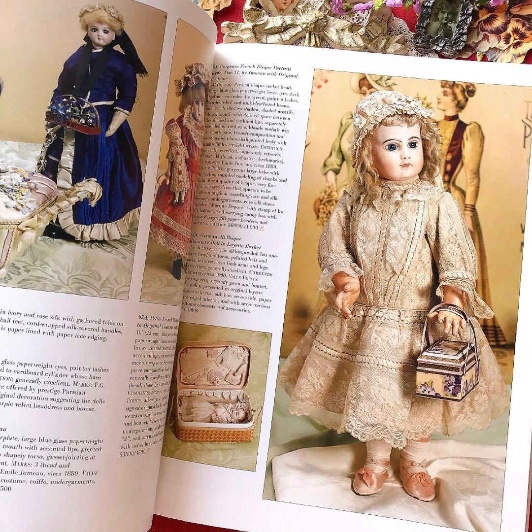 アンティークビスクドールの美麗洋書 ミニョネット♡ブリュ ジュモー