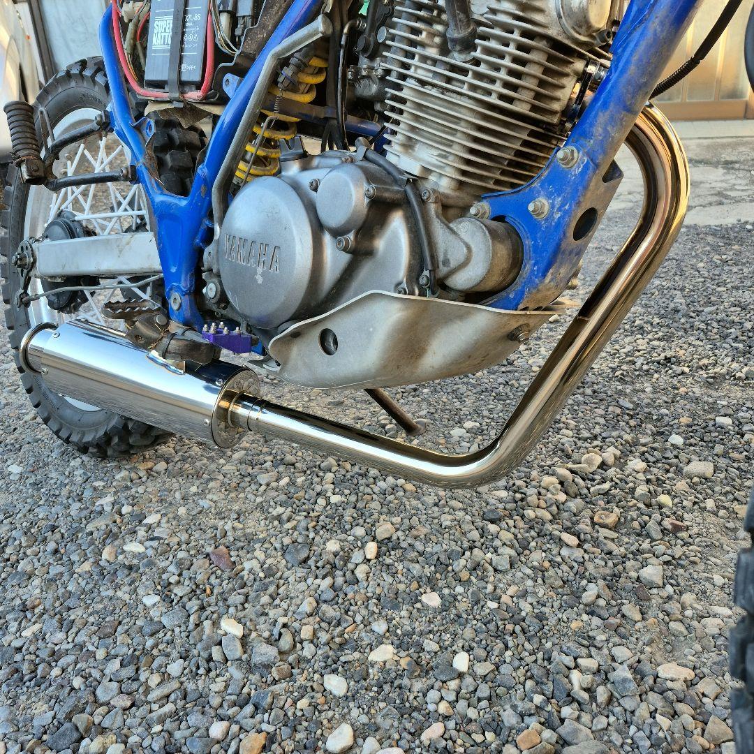 ヤマハ TW200/225 バイクマフラー 100Φ砲弾マフラー ステンレス - メルカリ