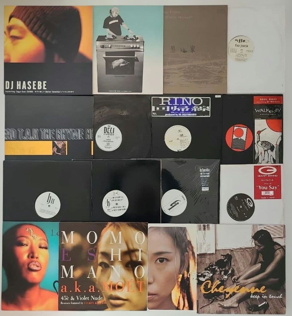 ９０'Ｓ.ＪＲ＆Ｂ・ＪＲＡＰ名盤１２\"全１５タイトル、合計１６枚セット BEST OF JAPANESE HIPHOP VOL.4 | 90年代の日本語ラップ