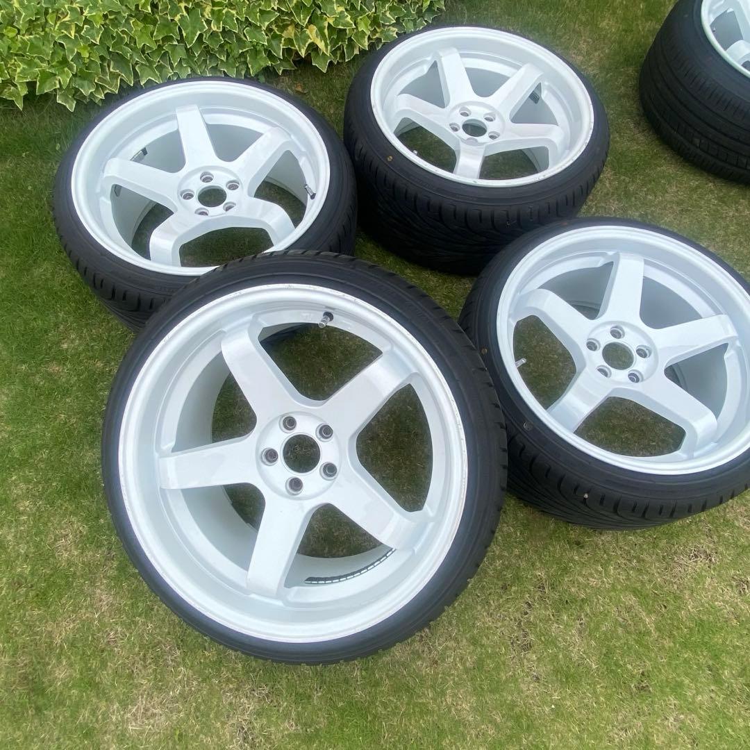 スタンスマジック 18インチ 9.5j PCD 100 / 5 穴 4本セット - メルカリ