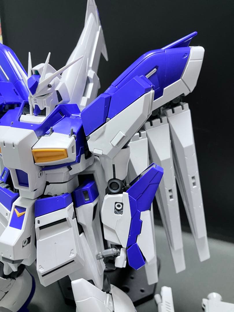 MG 1/100 Hi-νガンダム Ver ka 組立済み完成品 ジャンク - メルカリ