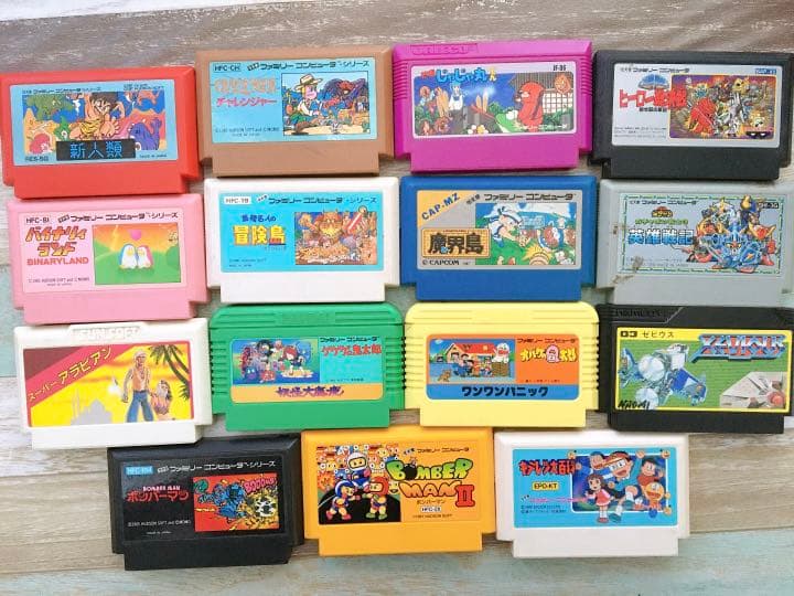 レトロ！ファミコンソフト 15本セット カセット 希少 レア FC - メルカリ