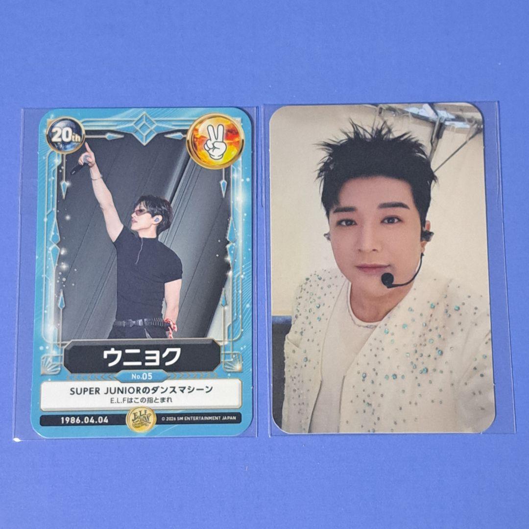 SUPERJUNIOR ウニョク シンドン トレカ ELF JAPAN - メルカリ