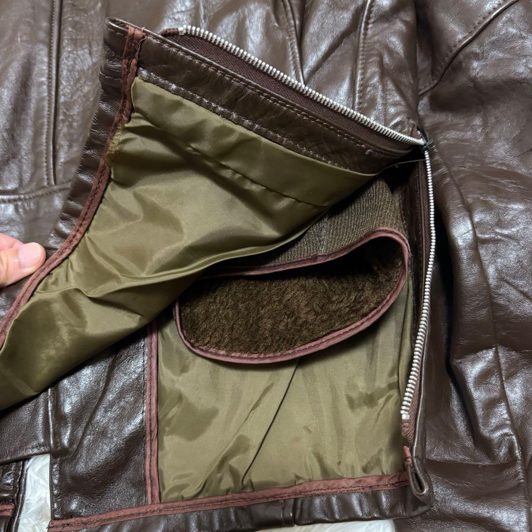 80年代 シアーズ シングルライダースジャケット 42 - メルカリ