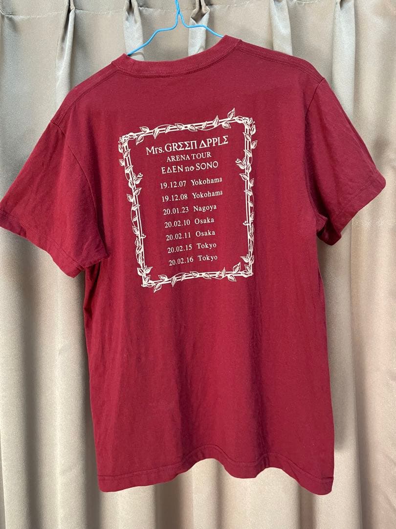Mrs. GREEN APPLE Tシャツ エデンの園(名古屋公演限定色) - メルカリ