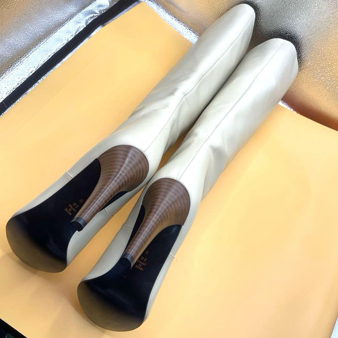 DIANA ダイアナ レザー ロングブーツ ロングヒール 26の通販はau PAY