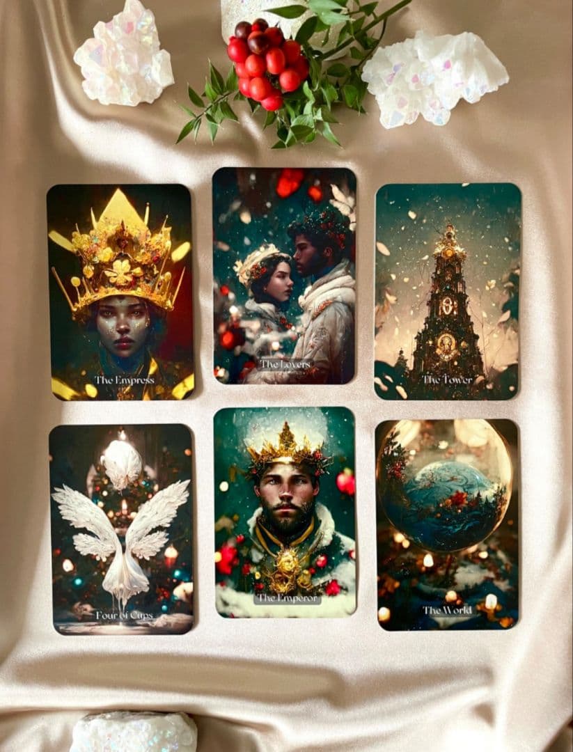 新品 聖夜の夜 タロットカード 海外お取り寄せ 全78枚 在庫処分