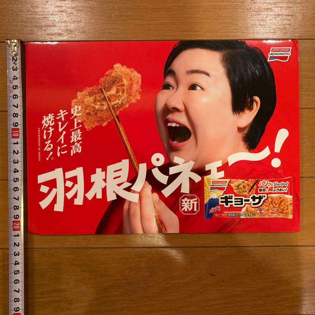 非売品】広瀬すず&やす子 味の素冷凍ギョーザ宣伝用ミニパネル1枚