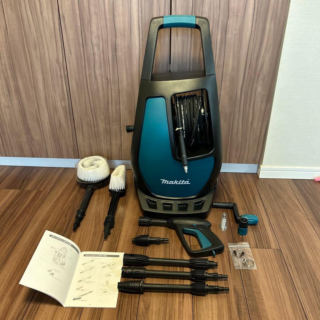 【キム】マキタ　高圧洗浄機　ＭＨＷ0800(付属品のみ) マキタ（makita） 高圧洗浄機 MHW0800（ホース収納タイプ） : モノえー