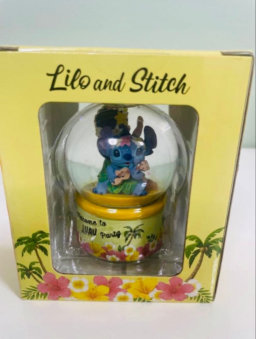激レア！】スティッチ スノードーム - メルカリ