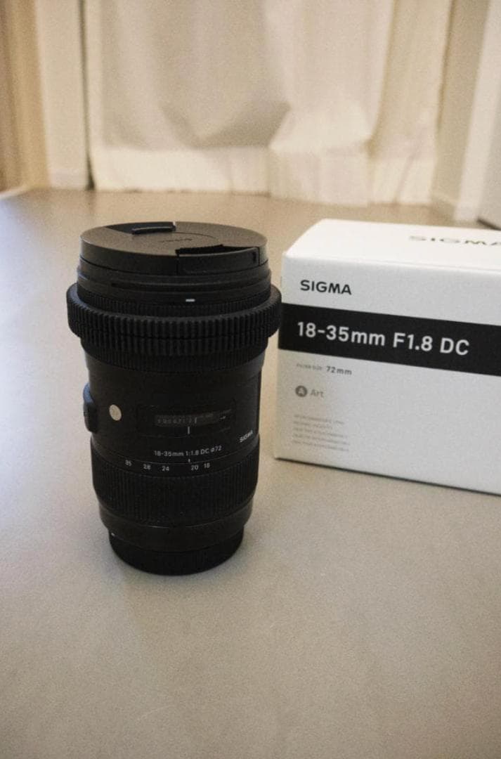 SIGMA ART 18-35mm F1.8 EFマウント フォーカスギア付き - メルカリ