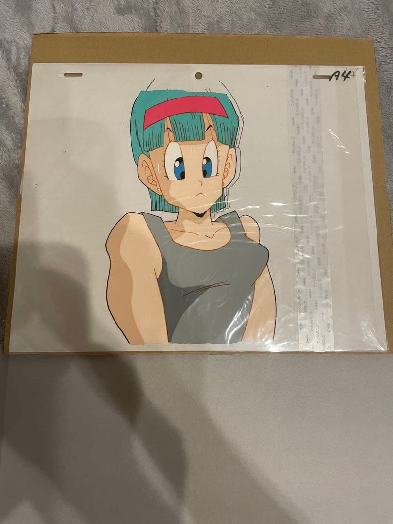 ドラゴンボール セル画 ブルマ - メルカリ