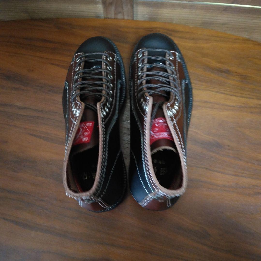 EVISU 山根靴店 モンキー ブーツ 新品 エヴイス 道楽 黒x茶 - メルカリ