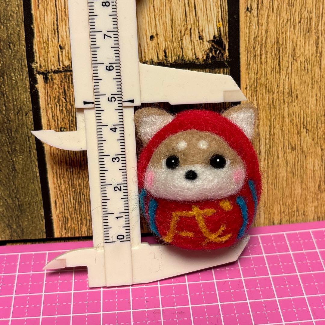 干支だるま☆十二支セット【羊毛フェルト・アクレーヌ】縁起物/干支赤