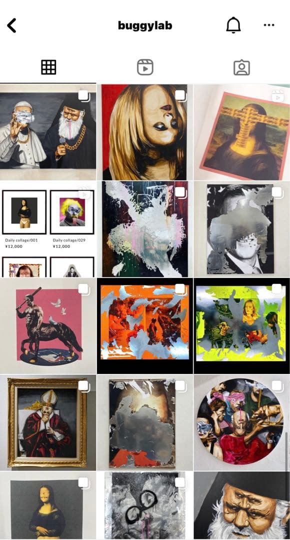 原画】buggy (バギー) 現代アート油絵/アクリル/大阪/東京