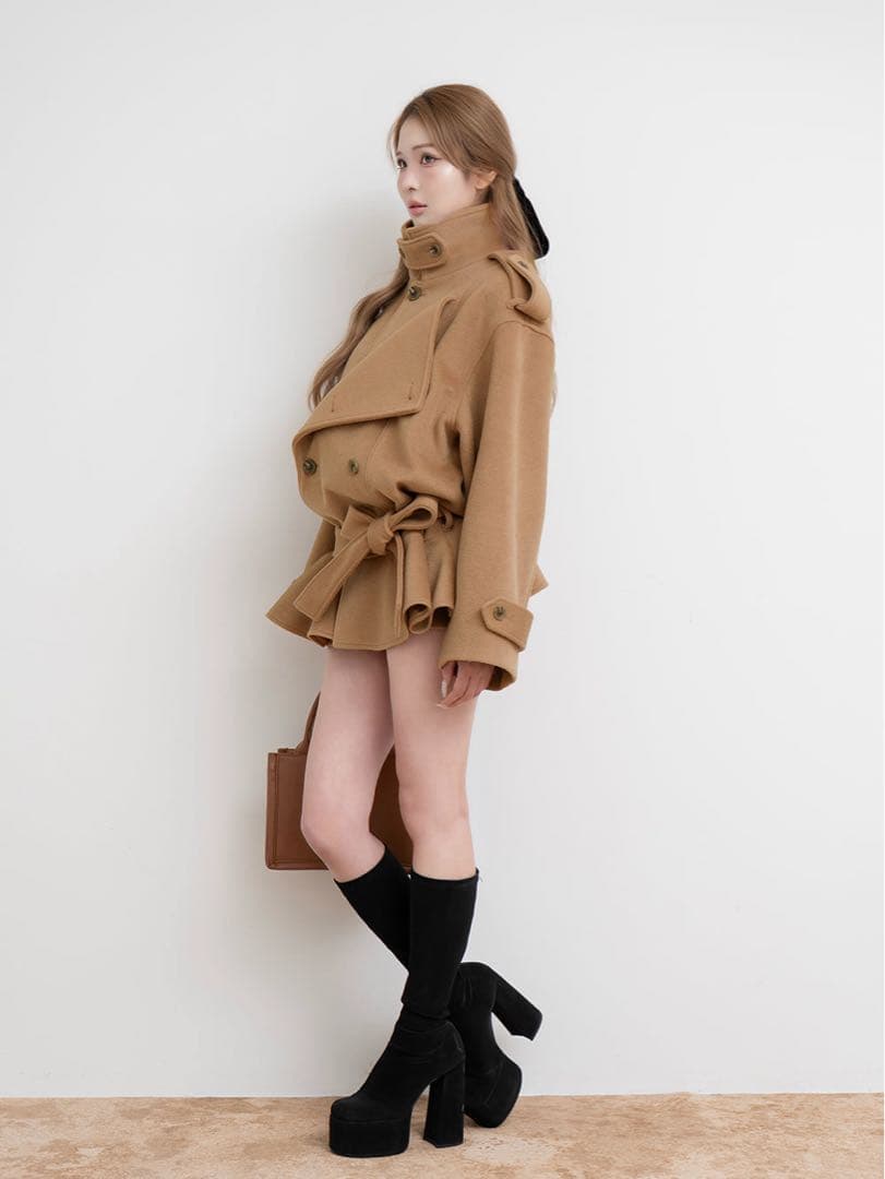 darich/ダーリッチ】ドロップショルダージャケットコート - メルカリ