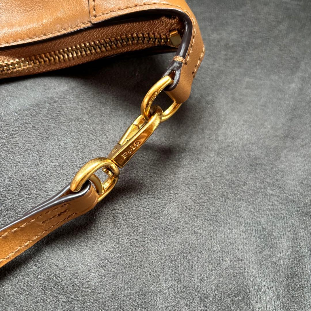 ズッチ様専用】ポロラルフローレン カーフスキン ミニショルダーバッグ