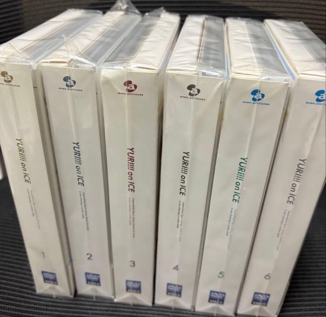 ユーリon ICE 全6巻 セット DVD 全巻セット 特典有 - メルカリ