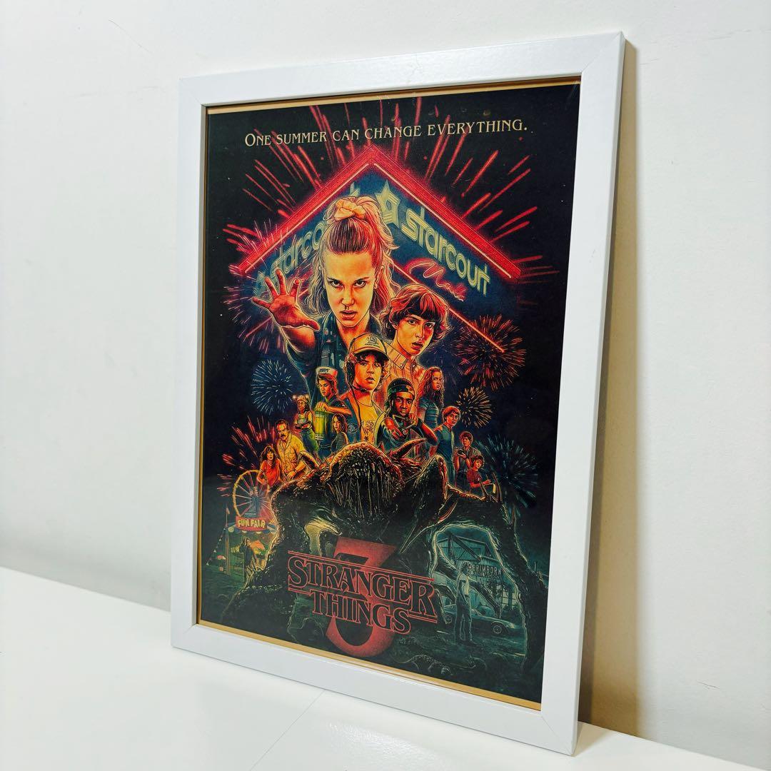 白額付きポスター】ストレンジャー シングスStrangerThings③(新品