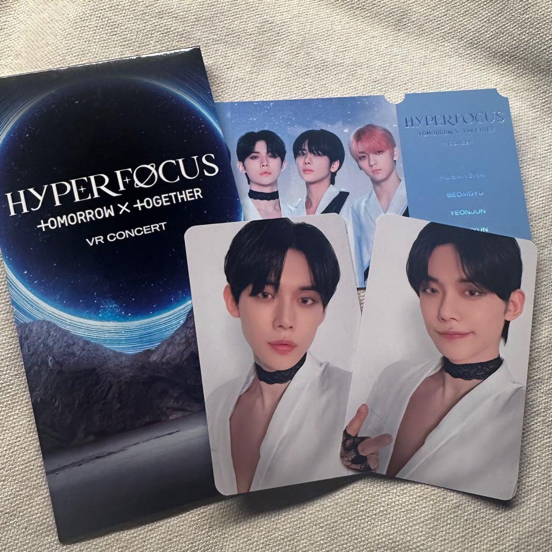 TXT ヨンジュン トレカ VRコンサートVR megabox 映画特典 セット