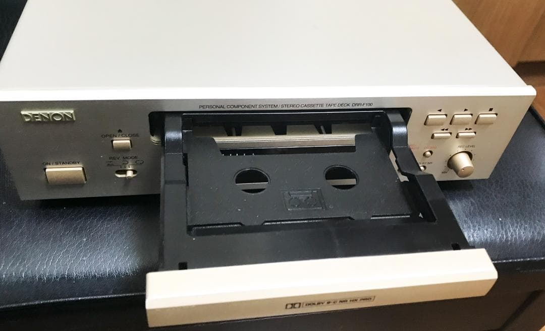 DENON DRR-F100 オートリバースカセットデッキ 音出し動作品
