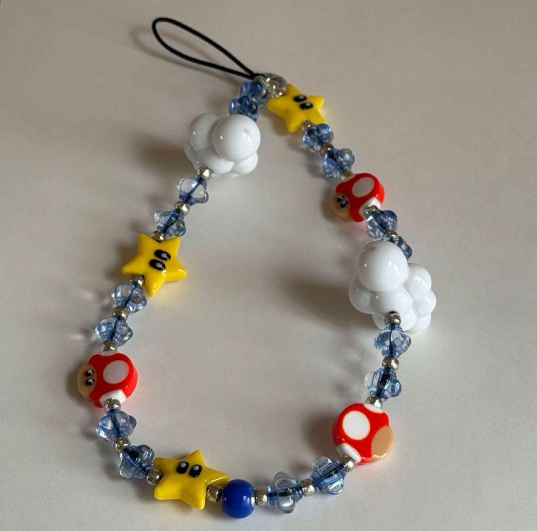 string tingストラップ マリオ - メルカリ