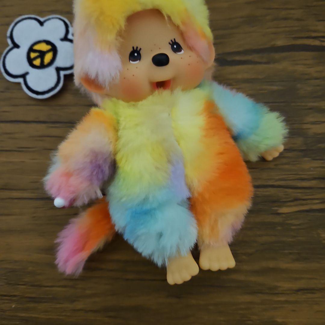 木村カエラ パステルレインボー モンチッチ /アルファベットキーホルダー